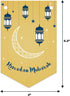 Ramadan Mubarak Banner Decoration, Party Decoration, Bunting Banner...