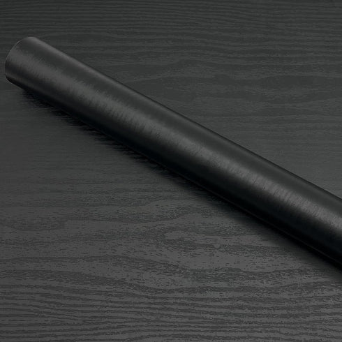 Thicken Black Wood Contact Paper Peel and Stick - 17.7" × 78.7" Vinyl Self-Adhesive & Removable Waterproof Wallpaper for Countertop Furniture, Eas...