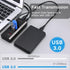 Powered USB Hub, RSHTECH USB 3 Hub with 4 USB 3.0 Data Ports + 1 USB Fast Charging Port, USB Splitter with 24W(12V/2A) Power Adapter and Individua...