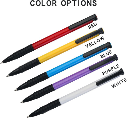 30 Pack Ballpoint Pens,Medium Point 1mm Pen Retractable Pens Smooth Writing Pens Black Ink Journaling Pens, Aesthetic Gift School Office Supplies ...