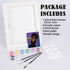 VOCHIC Paint and Sip kit, Pre Drawn Canvas Painting Kit for Adults Painting Twist Party Supplies to Paint Chic Girl Art Set for Beginner Gift Favo...