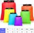 Waterproof Dry Bag Set 15 L+ 8 L +5 L+4 L+3 L+ 2 L Lightweight Sacks and Long Adjustable Shoulder Strap for Kayaking, Rafting, Boating, Hiking, Ca...