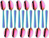 MINGYU Colorful Teaspoons Silverware Set of 12 - Rainbow 6-in Small Spoons Set, Food Grade Stainless Steel Tea Spoons Shiny Titanium Plating Desse...