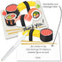 Big Dot of Happiness Let's Roll - Sushi - Shaped Japanese Party Thank You Note Cards with Envelopes - Set of 12...