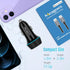 Fast USB C Car Charger, Meagoes 48W Dual Rapid Charging Adapter with PD3.0&QC3.0, Compatible with Apple iPhone 13/12/Pro/Max/Mini/11/XS/XR/X/8 Plu...