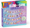 Craft-tastic DIY Glow in The Dark Charm Bracelets – Design 4 Customizable Bracelets with 120+ Easy-to-Make Puffy Sticker Charms – Creative Arts & ...