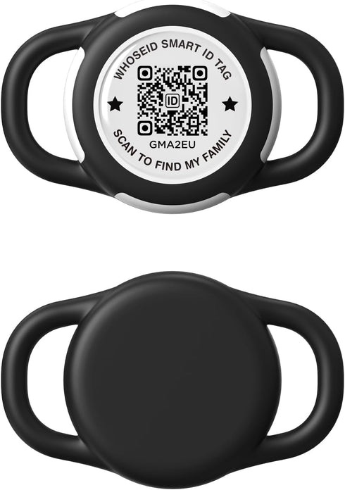 QR Code Airtag Holder, Scan QR Code Send Location Alert Email, Waterproof Full Body Protection Anti-Lost Air Tag Case, Airtag Accessories for Dog,...