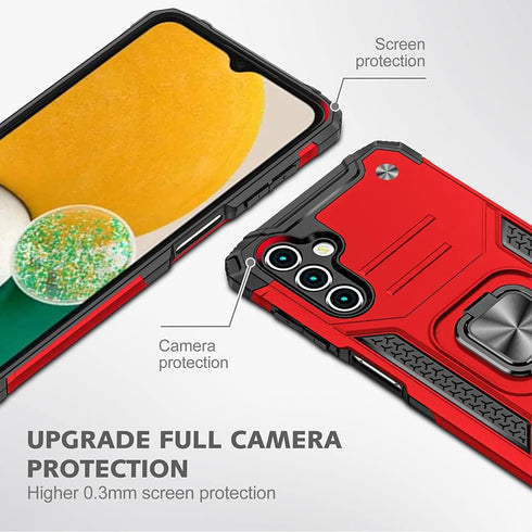for Samsung A13 5G Case, Galaxy A13 5G Case with Screen Protector, 360°Military Grade Rotatable Kickstand (Heavy Duty) Protective Cases for Samsun...