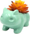 Ceramic frog Planter Pot Succulent Flowerpot Home Office Decorative DIY Painting Art Vase Ceramic succulent Planter Plants Flower Pot with Hole Ho...