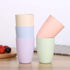 LuckyZone Wheat Straw Unbreakable Cup (12 oz) - Reusable Drinking Glasses Set of 5 - Dishwasher Safe Tumbler - BPA Free & Eco-Friendly (5Pcs)...