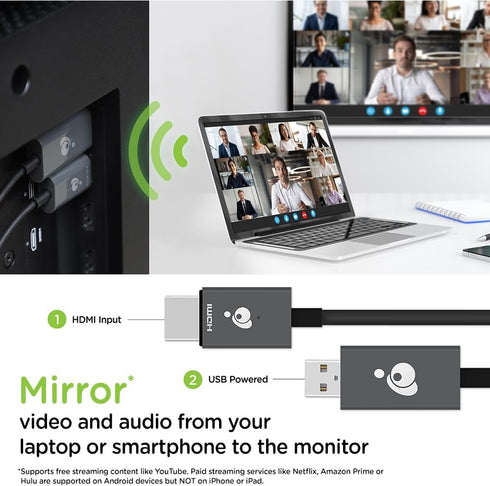 IOGEAR Mini Wireless Screen Sharing with HDMI® Connection...