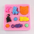 2Pcs/Set Little Cat Shape Silicone Fondant Mold KItty Kitten Chocolate Candy Gumpaste Mould Cupcake Cake Decorating Tools Polymer Clay Resin Mold...