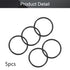 Othmro 5Pcs Nitrile Rubber O-Rings 0.11in Wire Dia 2.36in OD Metric Sealing Nitrile NBR Rubber Washers Round Buna-N O-Ring for Air Sealing Profess...