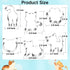 Kitty Cat Cookie Cutter Set-6 Piece-Cat Face, Kitty Butt, Kitty Cat Paw and 3 Cute Shapes Kitty Cat Body Cookie Cutters Molds for Kitty Cat Themed...