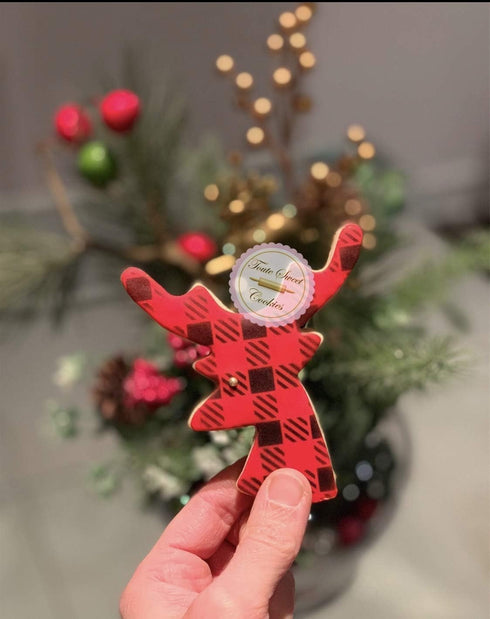 Deer Reindeer Head Cookie Cutter 4”, Made in USA by Ann Clark...