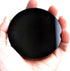 Black Obsidian Scrying Mirror Round Smooth Natural Crystal Polished Diameter 3 inch / 80mm...