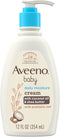 Aveeno Baby Daily Moisturizing Cream with Prebiotic Oat, Hypoallergenic Baby Lotion with Coconut Oil & Shea Butter Moisturizes Sensitive Skin for ...