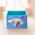 Kerr's Choice Collapsible Storage Bin Kawaii Storage Box Blue Foldable Baskets | Kawaii Office Desk Room Decoration Cute Room Decor...