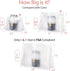 PACKISM Leak Proof Clear Toiletry Bag - Sealed TSA Approved Toiletry Bag with Reinforced Seams, Reusable and Easy to Clean, Clear Travel Bags for ...