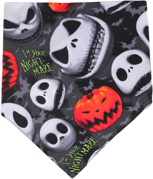 Halloween Dog Bandana Reversible Triangle Bibs Scarf Accessories for Dogs Cats Pets Large...