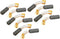 uxcell 10Pcs Carbon Brushes,for Electric Motor,20mmx7mmx6mm,Treadmill,Wood Trimmer,Laminate Trimmer,...