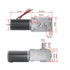 FTVOGUE 24V 10rpm Worm Gear Motor Speed Reduce Electric Motor Reversible Gear Motor for DIY Robot Rotating Table Door Lock Curtain Machine...