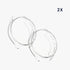 kwmobile Case Compatible with Samsung Galaxy Watch 6 40mm Case - 2X TPU Silicone Fitness Tracker Cover - Transparent...