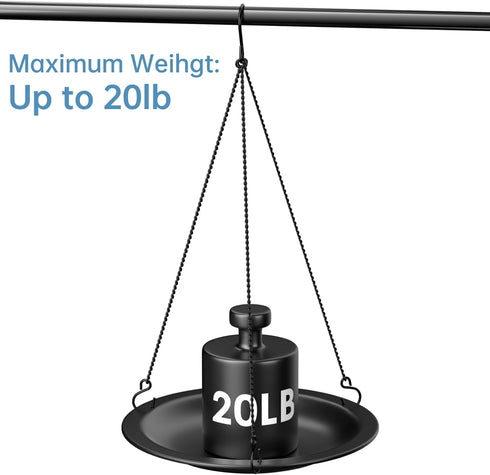 ZMTECH Pack of 3 Hanging Chains (24 Inch) for Plants Flower Pot Basket Chains Hangers for Lanterns, Bird Feeders, Planters and Other Ornaments...