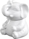 HIC Kitchen Elephant Sugar Bowl, Fine Porcelain, 8-Ounce...