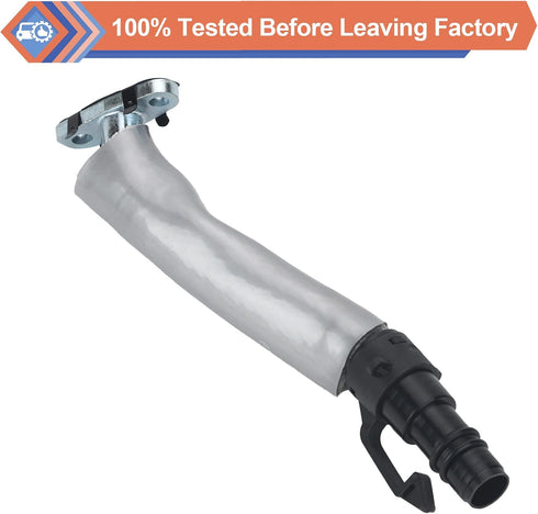 ZONFANT Turbocharger Oil Return Tube Pipe Compatible With Chevy Buick Vehicle Cruze Sonic Trax Encore 1.4L, Engine Turbocharger Oil Return Line, R...