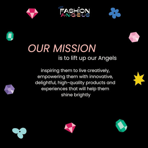 Fashion Angels Fashion Design Sketch Portfolio - Sketch Book for Beginners, Sketch Pad with Stencils and Stickers for Kids 6 and Up, Brown(Covers ...