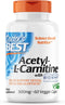 Doctor's Best Acetyl L-Carnitine, Help Boost Energy Production, Support Memory/Focus, Mood, Non-GMO, Vegan, Gluten Free...