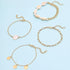 Shell Anklet for Women Luminous Five-pointed Star Foot Chain Summer Bohemian Adjustable Ankle Bracele...