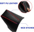 Gear Shift Knob Cover for Honda HRV/CRV 2023 Auto Leather Gear Shifter Knob Protector Trim for Honda Accord 2023-2018/ Civic 2022+ Accessories(Bla...