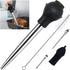 KAYCROWN Stainless Steel Turkey Baster Commercial Grade Quality Silicone Bulb Including 2 Marinade Injector Needles And Basting Brush...