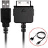 Adhiper Replacement USB Sync Data Transfer Zune Charging Cable Copper Wire Charger Cord Compatible with Microsoft Zune Zune2 ZuneHD MP3 MP4 Player...