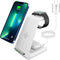 Wireless Charger, 3 in 1 Wireless Fast Qi Charger Stand for iPhone 13/13 Pro/13 Pro Max/12/12pro Max/11/X/8,Apple Watch Series,Wireless Earbuds 2/...