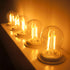 25-Pack LED S14 Bulbs 2W String Light Bulbs, Shatterproof Outdoor 20 Watt Equivalent 2200K Warm S14 Replacement Light Bulbs for Patio Garden, Clea...