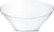 PLASTICPRO Disposable Angled Plastic Bowls Round Large Serving Bowl, Elegant for Party's, Snack, or Salad Bowl, Clear Pack of 4...