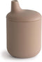 mushie 100% Silicone Baby Sippy Cup | 6 Months+ (Natural)...