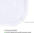 ALEGI 180 Micron Aquarium Filter Media Fine Mesh Bag, 8" by 4" Small Resin Filters Media Bags for Fish Tank (8"*4"(4Pcs))...