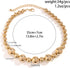YBMYCM Chunky Big Gold Bead Choker Necklaces for Women Gifts Jewelry...