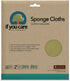 If You Care Sponge Cloths – 5 Count – 100% Natural Cleaning Rags for Kitchen, Bathroom, Home Countertop Surfaces – Absorbent, Reusable, Machine Wa...