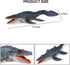 SIENON Jurassic Large Mosasaurus Dinosaur Toy 13.4’’, Realistic Dinosaur Toy Figures, Dinosaur Figurine, Deep Sea Monster Plastic Ocean Protector ...
