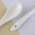 Porcelain Egg Spoons for Soft-Boiled Eggs Coffee Tea Desserts Ceramic Spoon Set of 12...