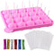 CCINEE 20 Cavity Silicone Cake Pop Mold with 30 pcs of Clear Cellophane Treat Bags 20 pcs Lollipop Sticks and 30 pcs Twist Ties in 6 Colors for Ca...