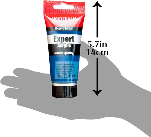 Amsterdam Talens Expert Acrylic 75ml series 3 Phthalo Blue Turquoise...