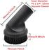 EZ SPARES Universal Vacuum Cleaner Soft Dust Big Caliber Brush 32mm1 1/4" Diameter Fit For Most Brand Great for cleaning Big Dust...