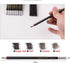 Carbon Painting Pencil Charcoal Drawing Sketch Pencils 12 Piece Soft...