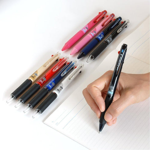Uni Ballpoint Pen Jetstream 3 Color Black, Red, Blue Ink 0.5mm, Navy (SXE340005.9)...